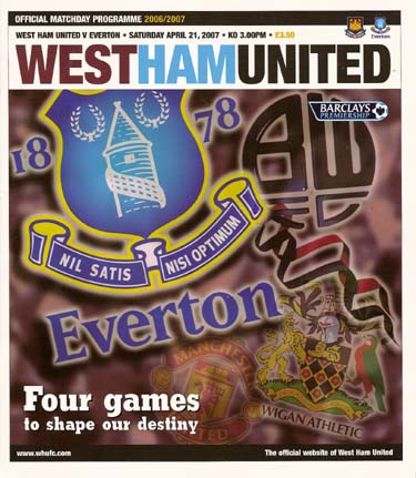 West Ham United FC v Everton FC